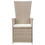 vidaXL 5-delige Tuinset beige