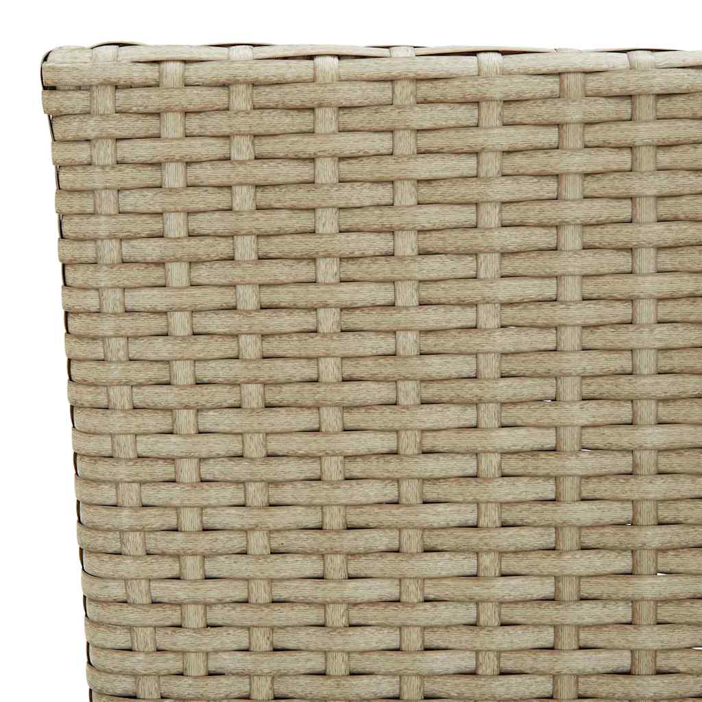 vidaXL 3-delige Tuinset beige
