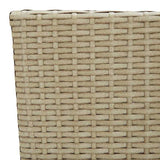 vidaXL 3-delige Tuinset beige