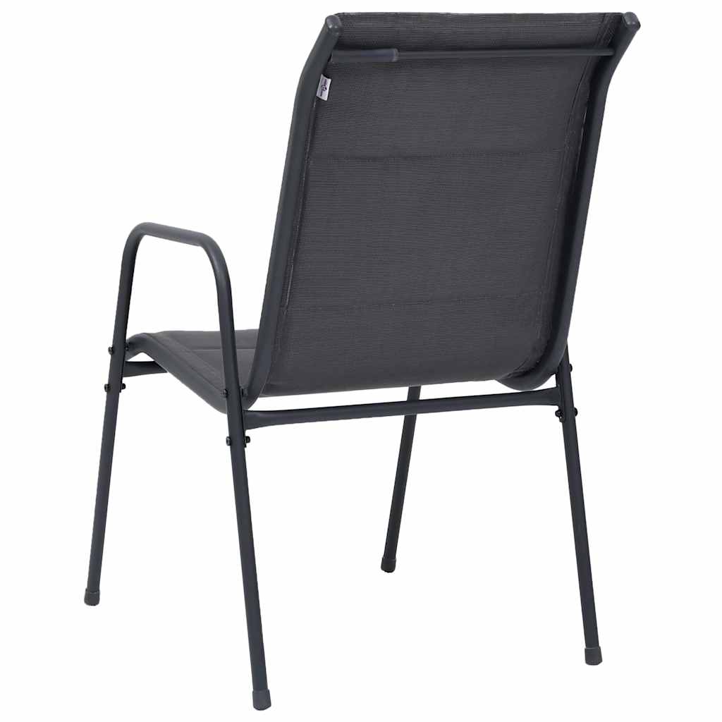vidaXL 7-piece Garden Dining Set Steel Anthracite