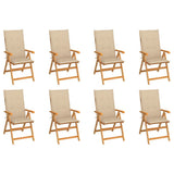 vidaXL Tuinstoelen 2 st met antracietkleurige kussens massief teakhout