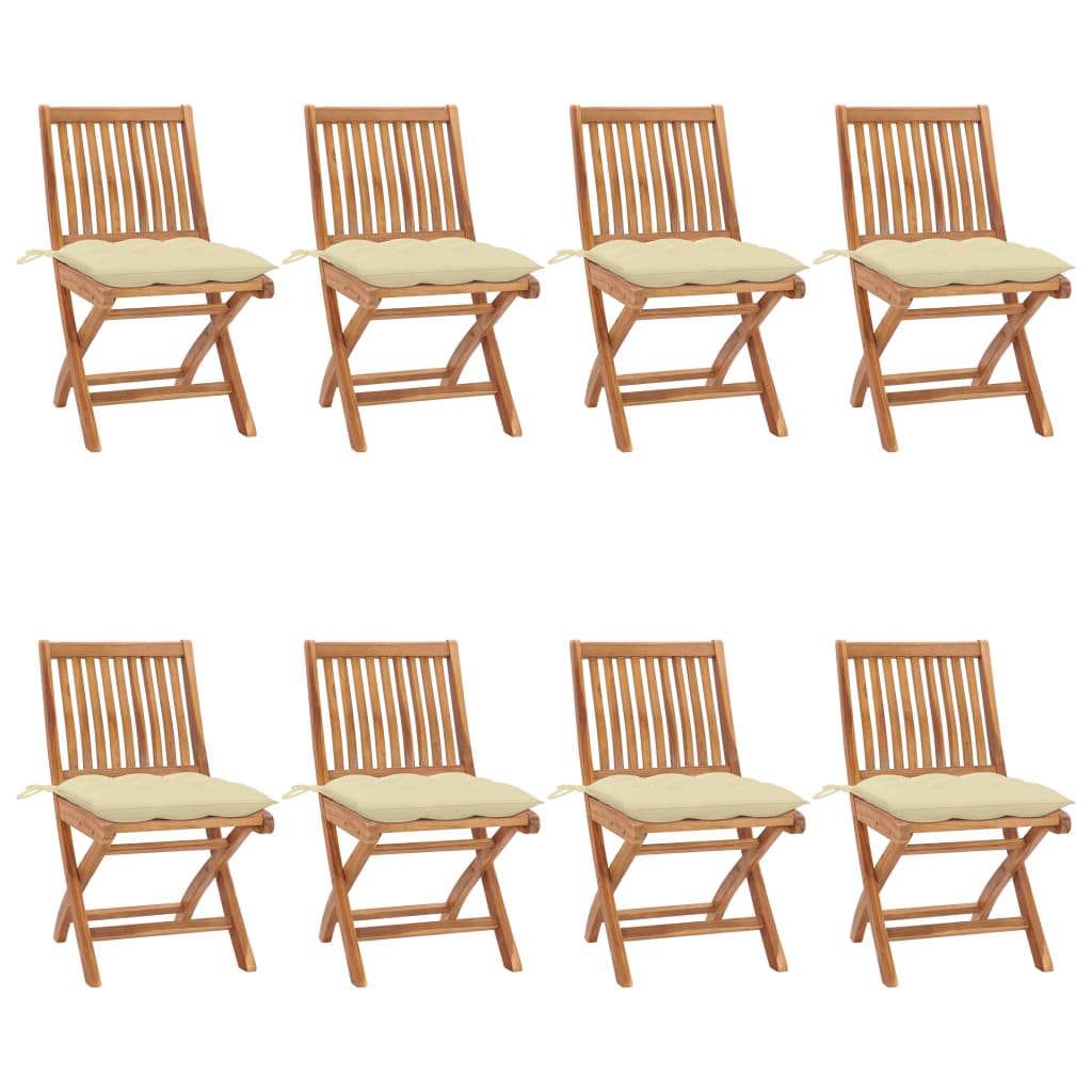 vidaXL Tuinstoelen 2 st met antracietkleurige kussens massief teakhout