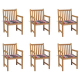 vidaXL Garden Chairs 2 pcs with Anthracite Cushions Solid Teakwood