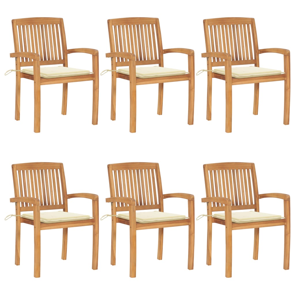 vidaXL Garden Chairs 2 pcs with Anthracite Cushions Solid Teakwood