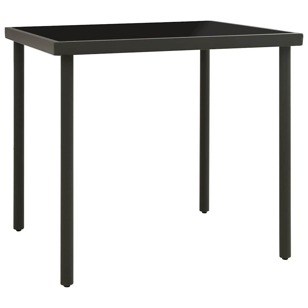 vidaXL 3-Piece Garden Dining Set Steel
