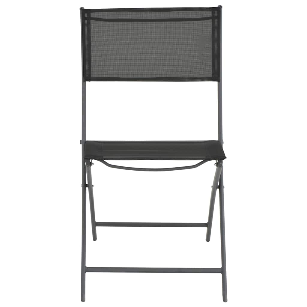 vidaXL 3-Piece Garden Dining Set Steel