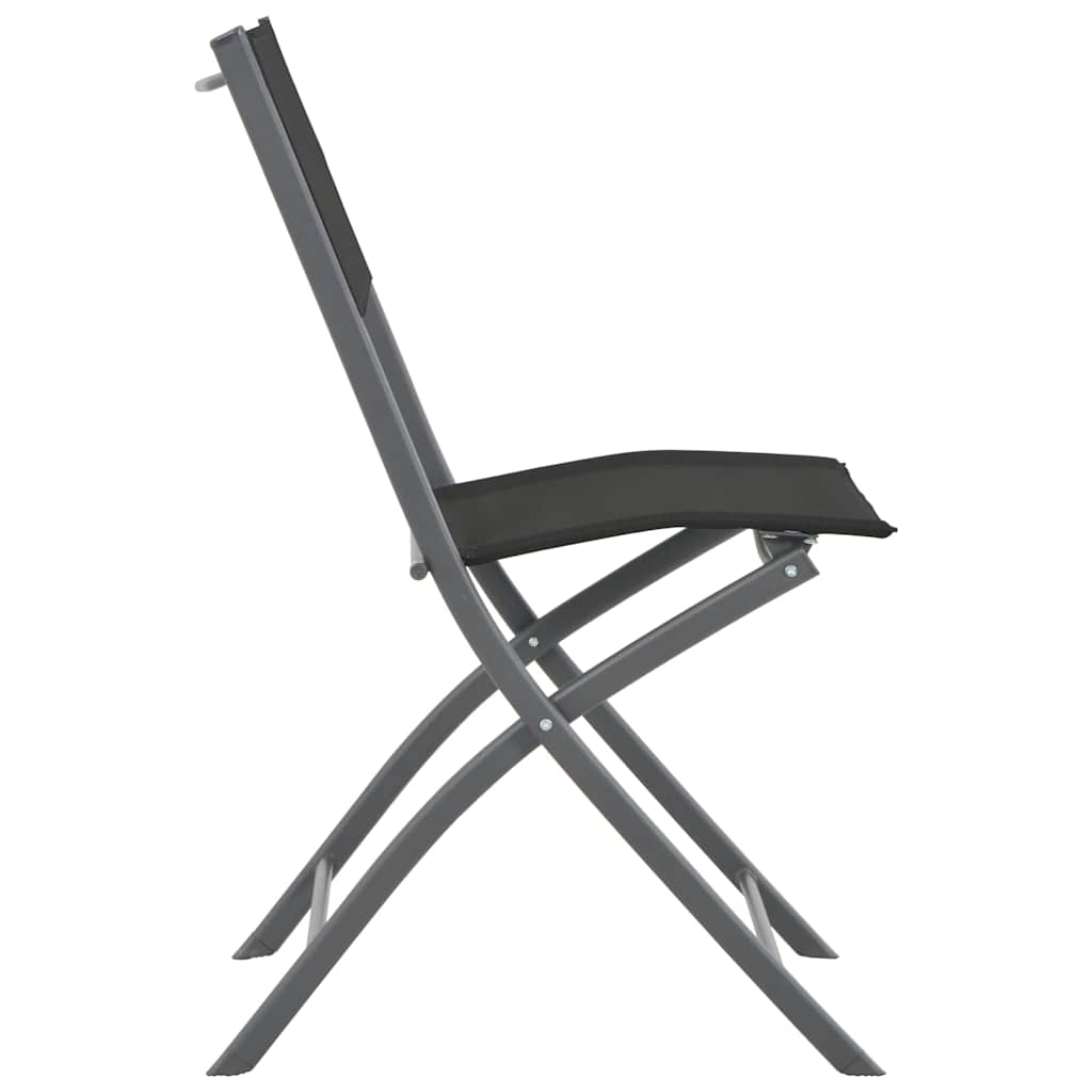 vidaXL 3-Piece Garden Dining Set Steel