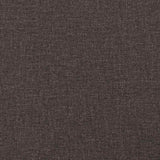 vidaXL Massage Recliner Electric Adjustable Fabric Dark Brown