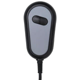 vidaXL elektrische massagestoel crème stof