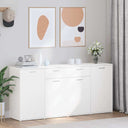 vidaXL Sideboard 160x36x75 cm engineered wood white