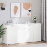 vidaXL Sideboard 160x36x75 cm engineered wood white