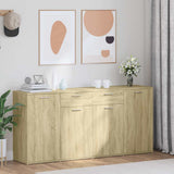 vidaXL Sideboard 160x36x75 cm engineered wood white