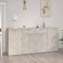 vidaXL Sideboard 160x36x75 cm engineered wood white