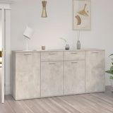 vidaXL Sideboard 160x36x75 cm engineered wood white