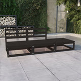 vidaXL 3-Piece Lounge Set Solid Pinewood