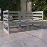 vidaXL 2-seater Garden Bench Solid Pinewood