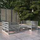 vidaXL 5-delige Loungeset massief grenenhout