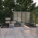 vidaXL 7-delige Loungeset massief grenenhout