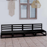 vidaXL 4-Seater Garden Bench Solid Pine Wood