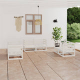 vidaXL 6-Piece Lounge Set Solid Pine Wood
