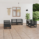 vidaXL 6-Piece Lounge Set Solid Pine Wood