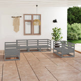 vidaXL 7-Piece Lounge Set Solid Pine Wood