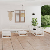 vidaXL 8-Piece Lounge Set Solid Pine Wood