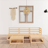 vidaXL 5-Piece Lounge Set Solid Pine Wood