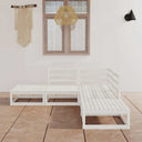 vidaXL 5-Piece Lounge Set Solid Pine Wood
