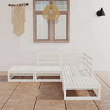 vidaXL 5-Piece Lounge Set Solid Pine Wood