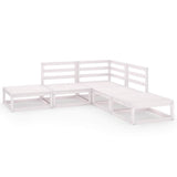 vidaXL 5-Piece Lounge Set Solid Pine Wood