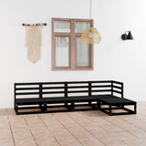 vidaXL 5-Piece Lounge Set Solid Pine Wood