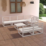 vidaXL 8-delige Loungeset massief grenenhout