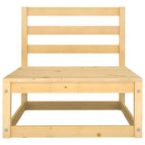 vidaXL 8-delige Loungeset massief grenenhout