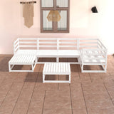 vidaXL 7-Piece Lounge Set Solid Pine Wood