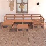vidaXL 7-Piece Lounge Set Solid Pine Wood