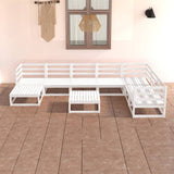 vidaXL 8-Piece Lounge Set Solid Pine Wood
