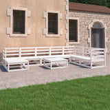 vidaXL 9-piece Lounge Set Solid Pine Wood