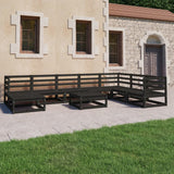 vidaXL 9-piece Lounge Set Solid Pine Wood