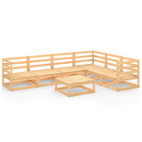 vidaXL 7-delige Loungeset massief grenenhout