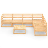 vidaXL 7-delige Loungeset massief grenenhout