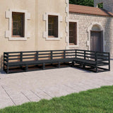 vidaXL 7-Piece Outdoor Lounge Set Solid Pinewood