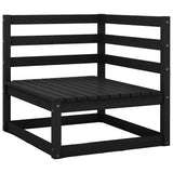 vidaXL 11-delige Loungeset met kussens massief grenenhout