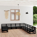 vidaXL 11-delige Loungeset massief grenenhout