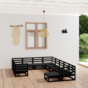 vidaXL 11-delige Loungeset massief grenenhout
