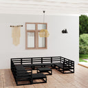 vidaXL 13-delige Loungeset massief grenenhout