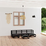 vidaXL 7-Piece Lounge Set Solid Pine Wood