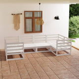 vidaXL 6-Piece Lounge Set Solid Pine Wood