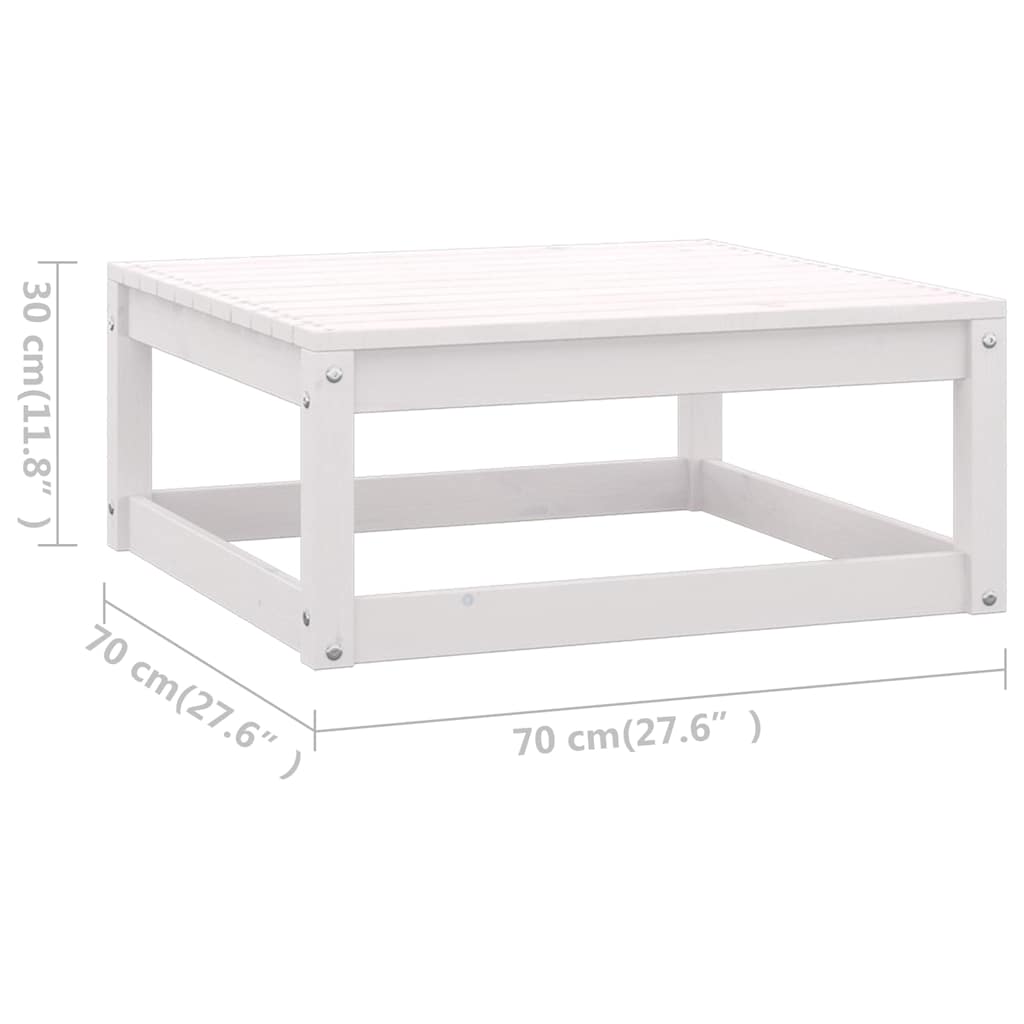 vidaXL 7-delige Loungeset massief grenenhout