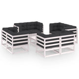 vidaXL 9-piece Lounge Set Solid Pine Wood